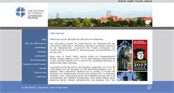 Desktop Screenshot of lwb-zentrum-wittenberg.de